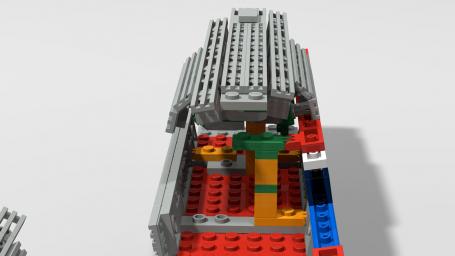 Improving the tileability of that roof, looking from the end.